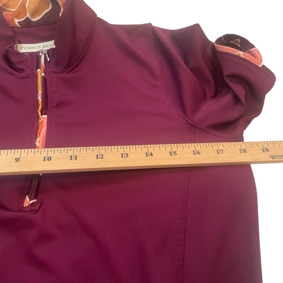 Pebble Beach Mod Floral Side
Panel Short Sleeve Dress-Size Medium - Picture 4 of 10